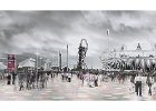 Olympic Park Morning Rush Hour by Jonathan Elliott  HORTON CUP for BEST CREATIVE PRINT  Stitched Panorama